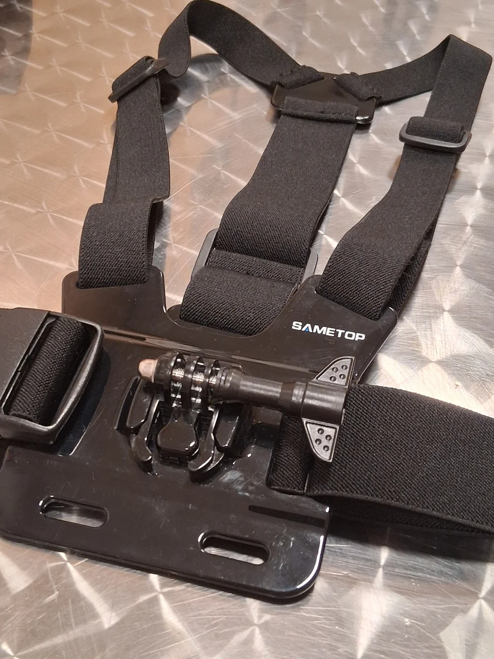 New SAMETOP Black Chest Mount Harness for Action Cameras